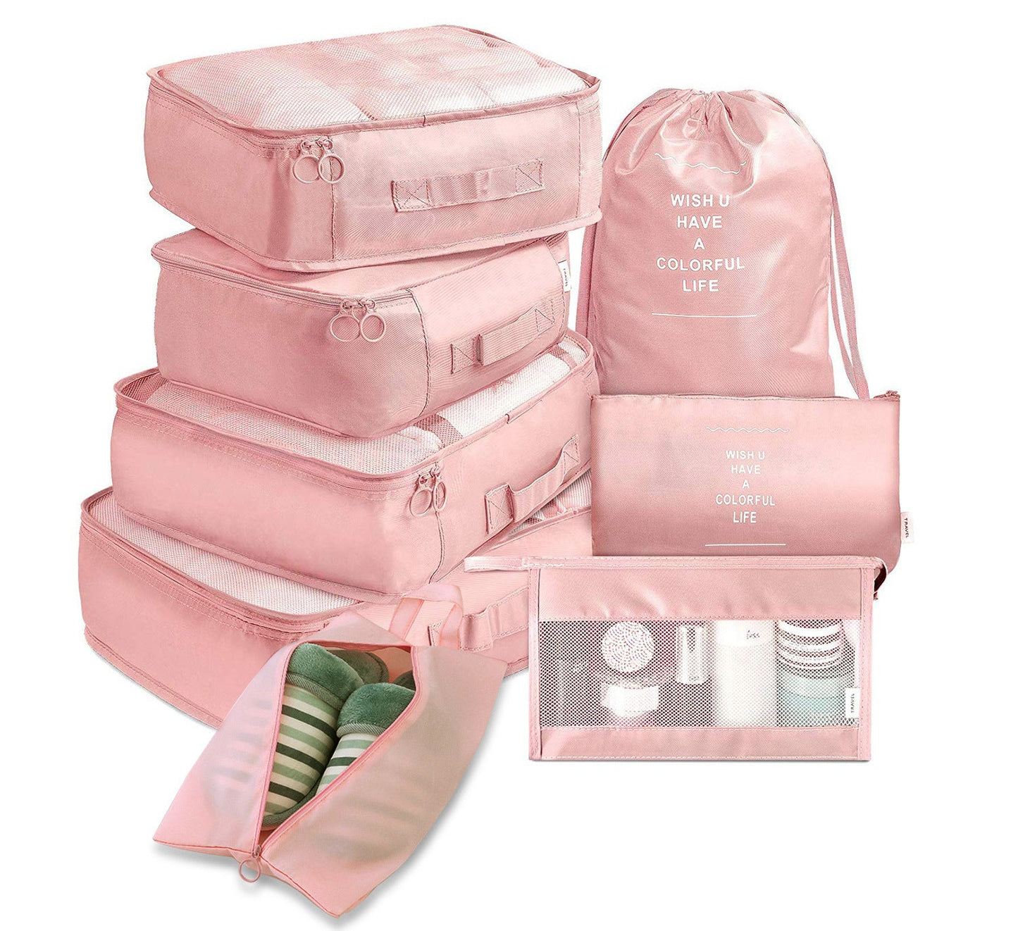 Travel Luggage Packing Organizer Set