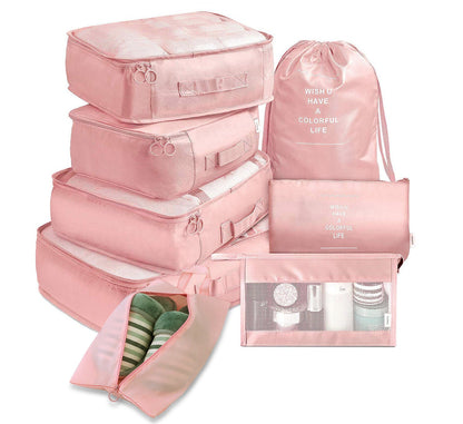 Travel Luggage Packing Organizer Set