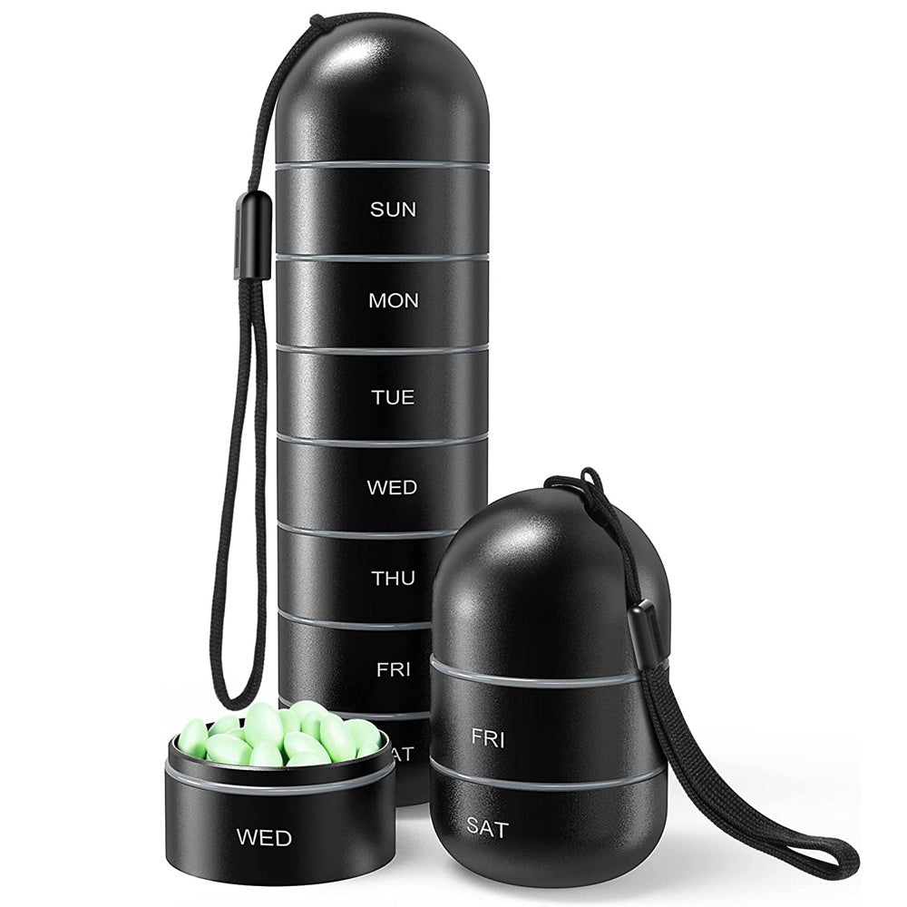 Weekly Travel Pill Organizer