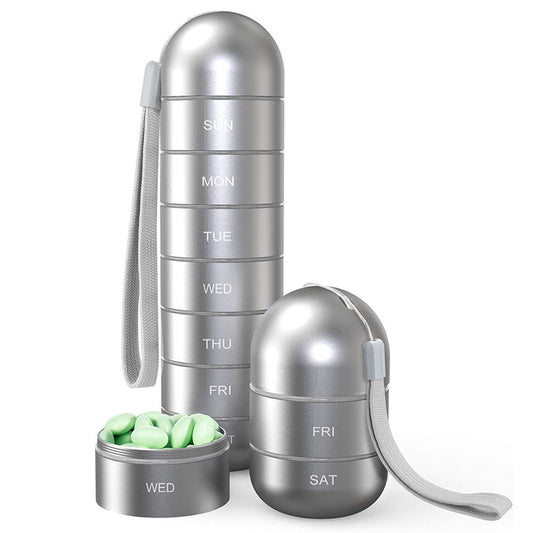 Weekly Travel Pill Organizer