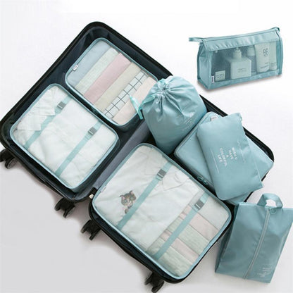 Travel Luggage Packing Organizer Set