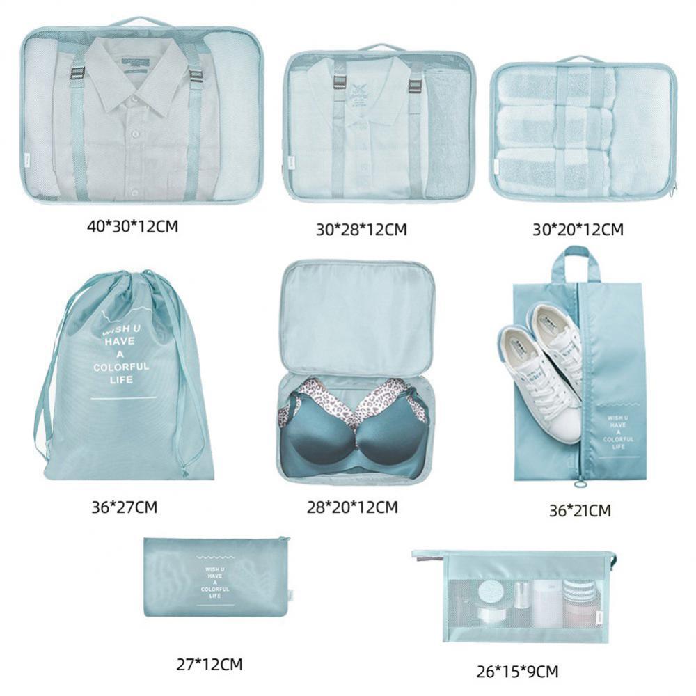 Travel Luggage Packing Organizer Set