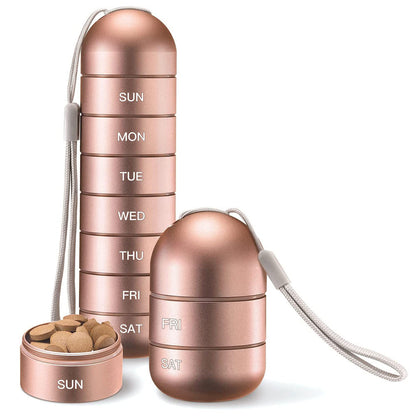 Weekly Travel Pill Organizer